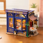 Leisure Time Tea Room - DIY Miniature House with Light