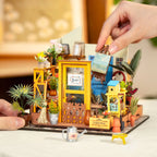 Cathy's Flower House - DIY Miniature House with Light