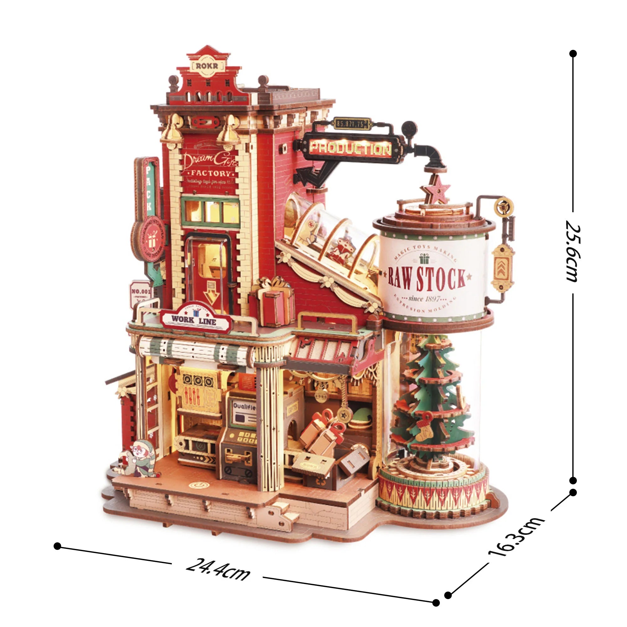 Dream Gift Factory - DIY Mechanical Kit with Music and Lights