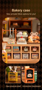 Becka's Baking House - DIY Miniature House with Light
