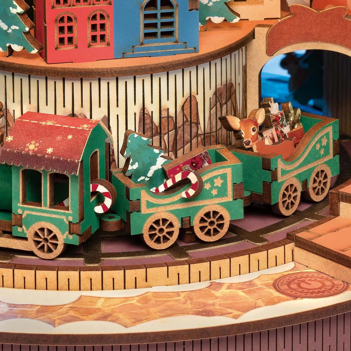 Christmas Melody - DIY Mechanical Kit with Music and Lights