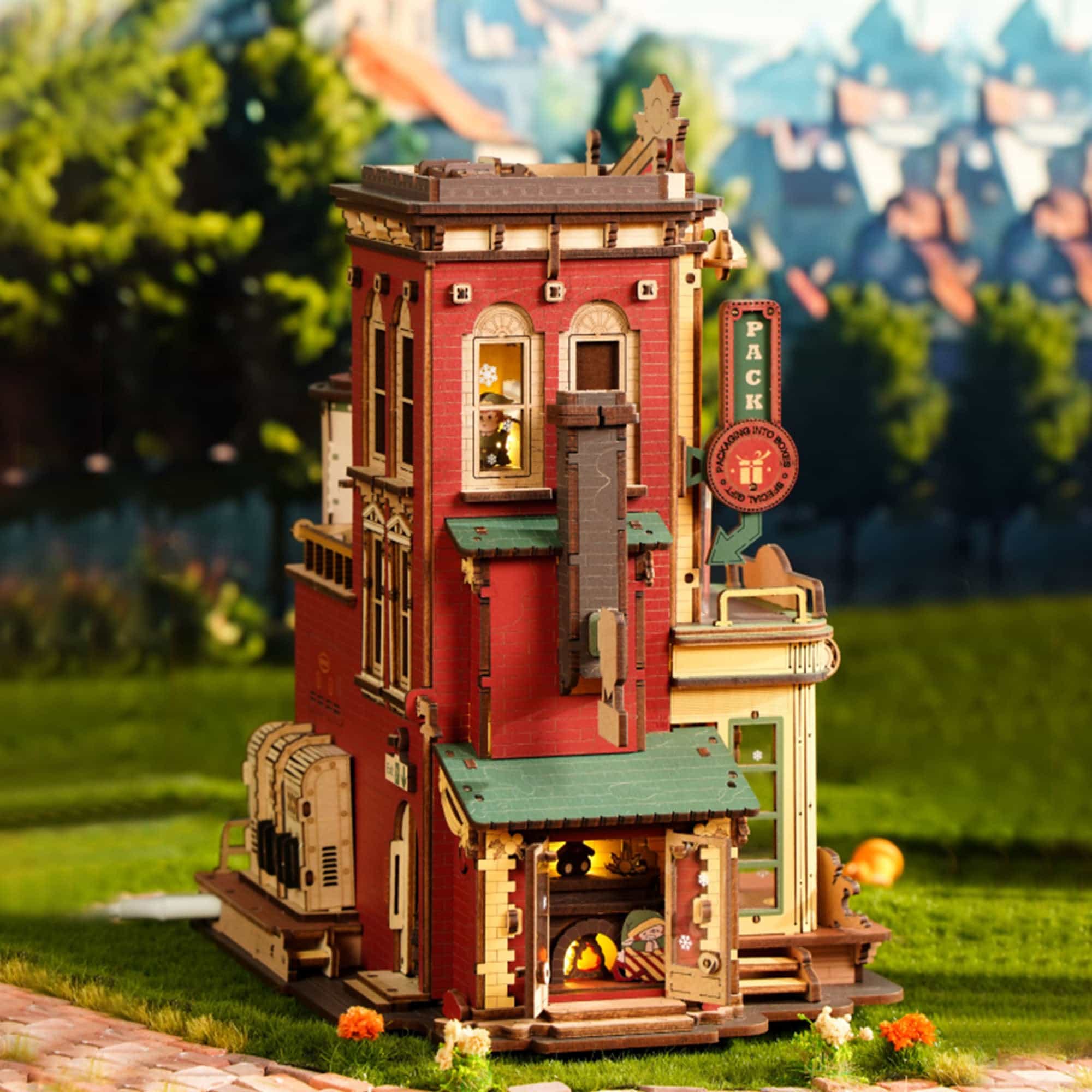 Dream Gift Factory - DIY Mechanical Kit with Music and Lights
