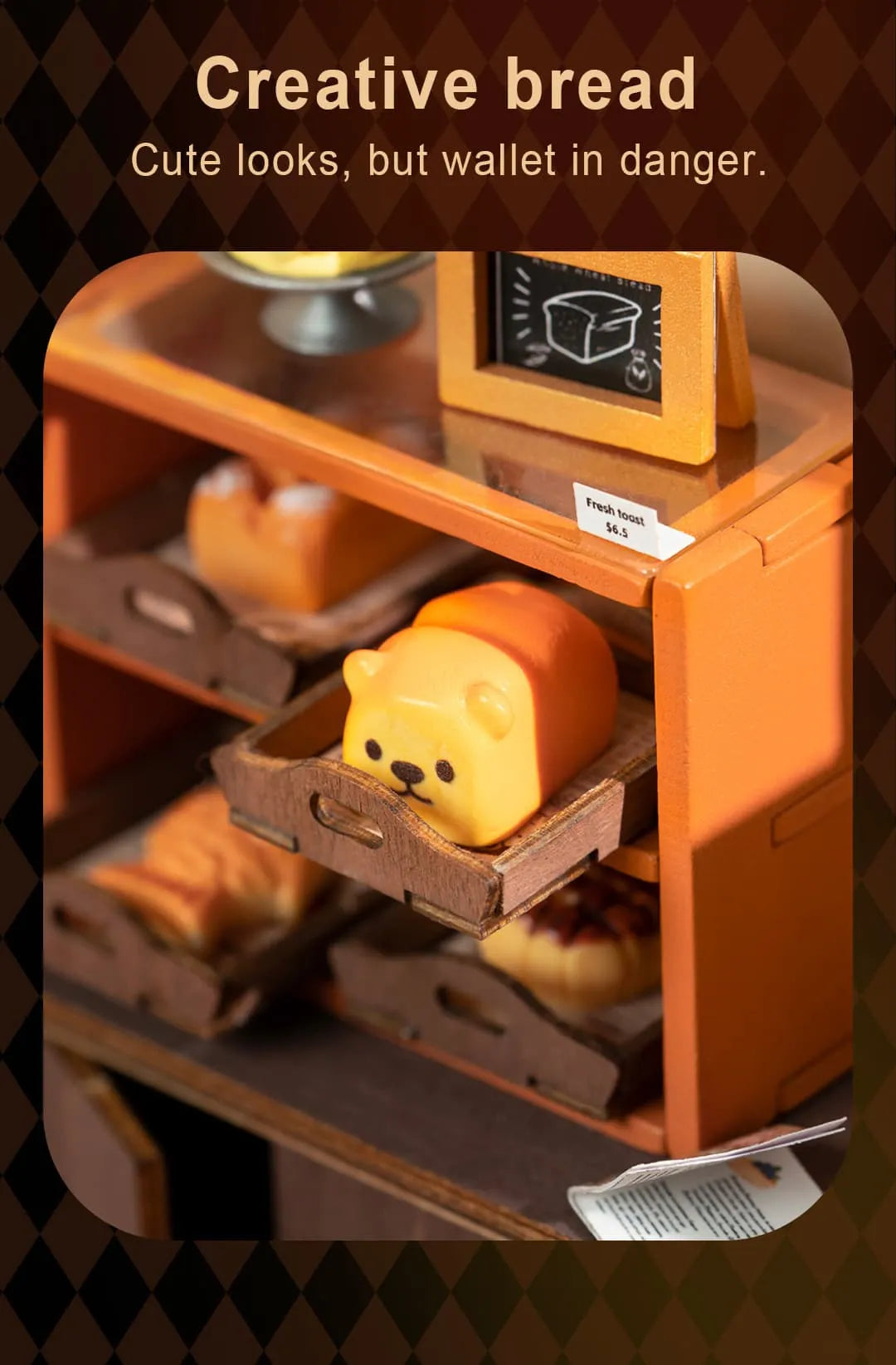 Becka's Baking House - DIY Miniature House with Light