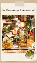 Emily's Flower Shop - DIY Miniature House with Light