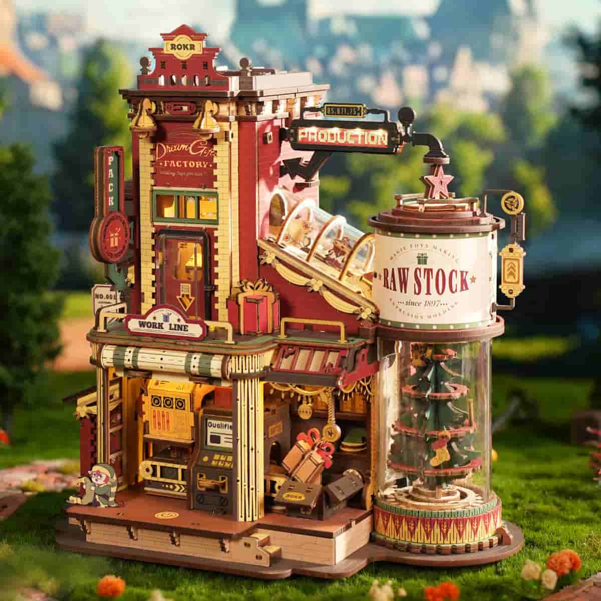 Dream Gift Factory - DIY Mechanical Kit with Music and Lights