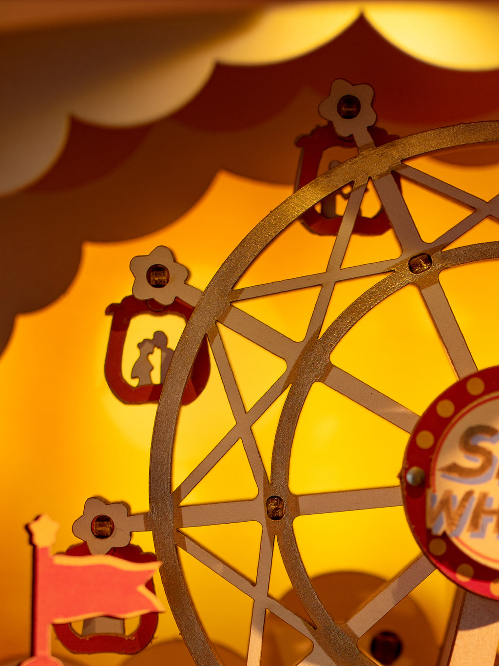 Sunset Carnival - DIY Mechanical Kit with Music and Lights