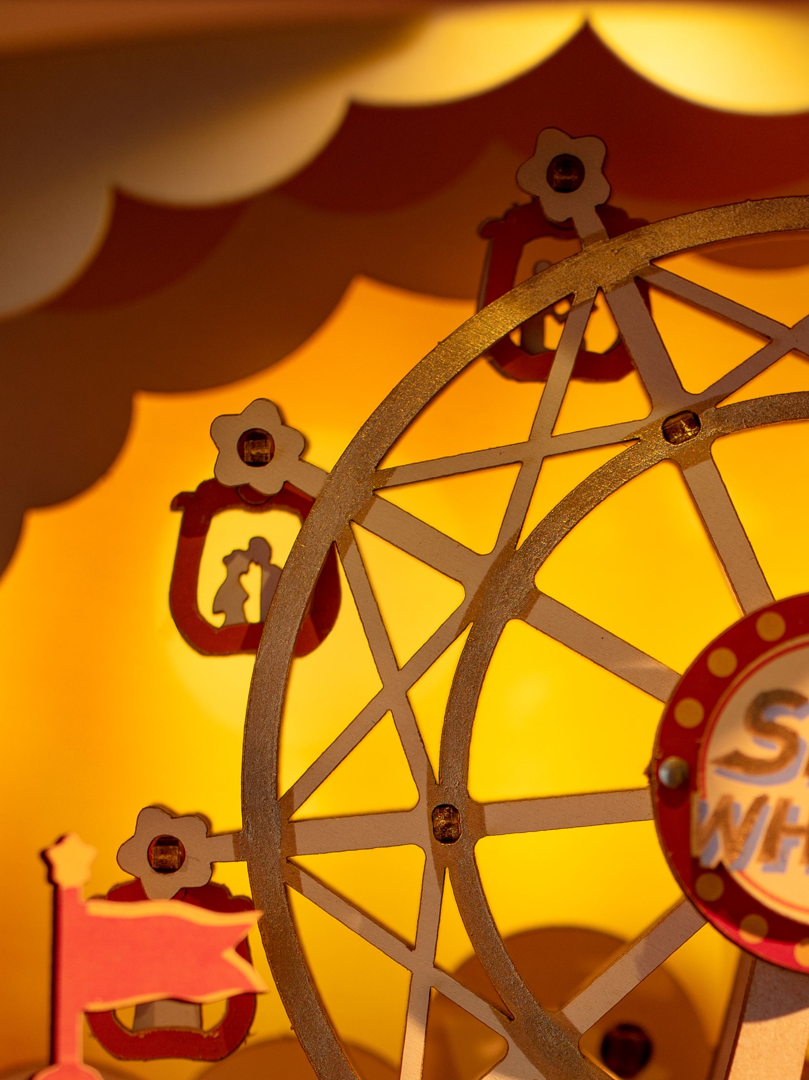 Sunset Carnival - DIY Mechanical Kit with Music and Lights