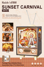 Sunset Carnival - DIY Mechanical Kit with Music and Lights