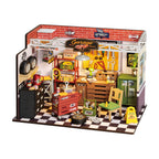 Garage Workshop - DIY Miniature House with Light