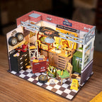 Garage Workshop - DIY Miniature House with Light